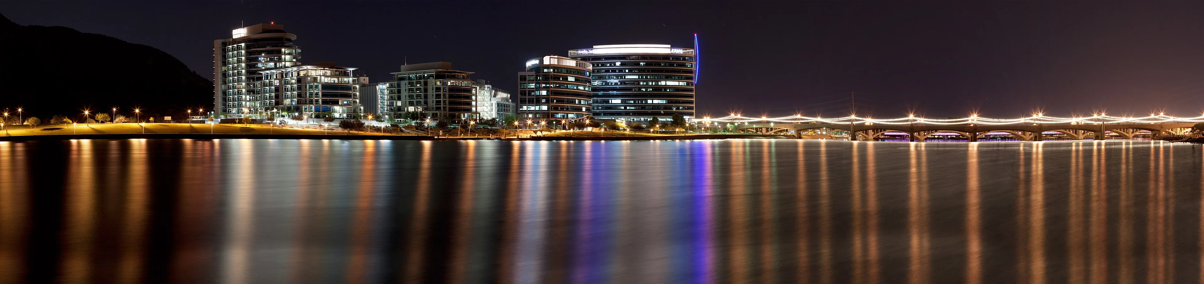Tempe Town Lake skyline near the My Iron Door Company showroom