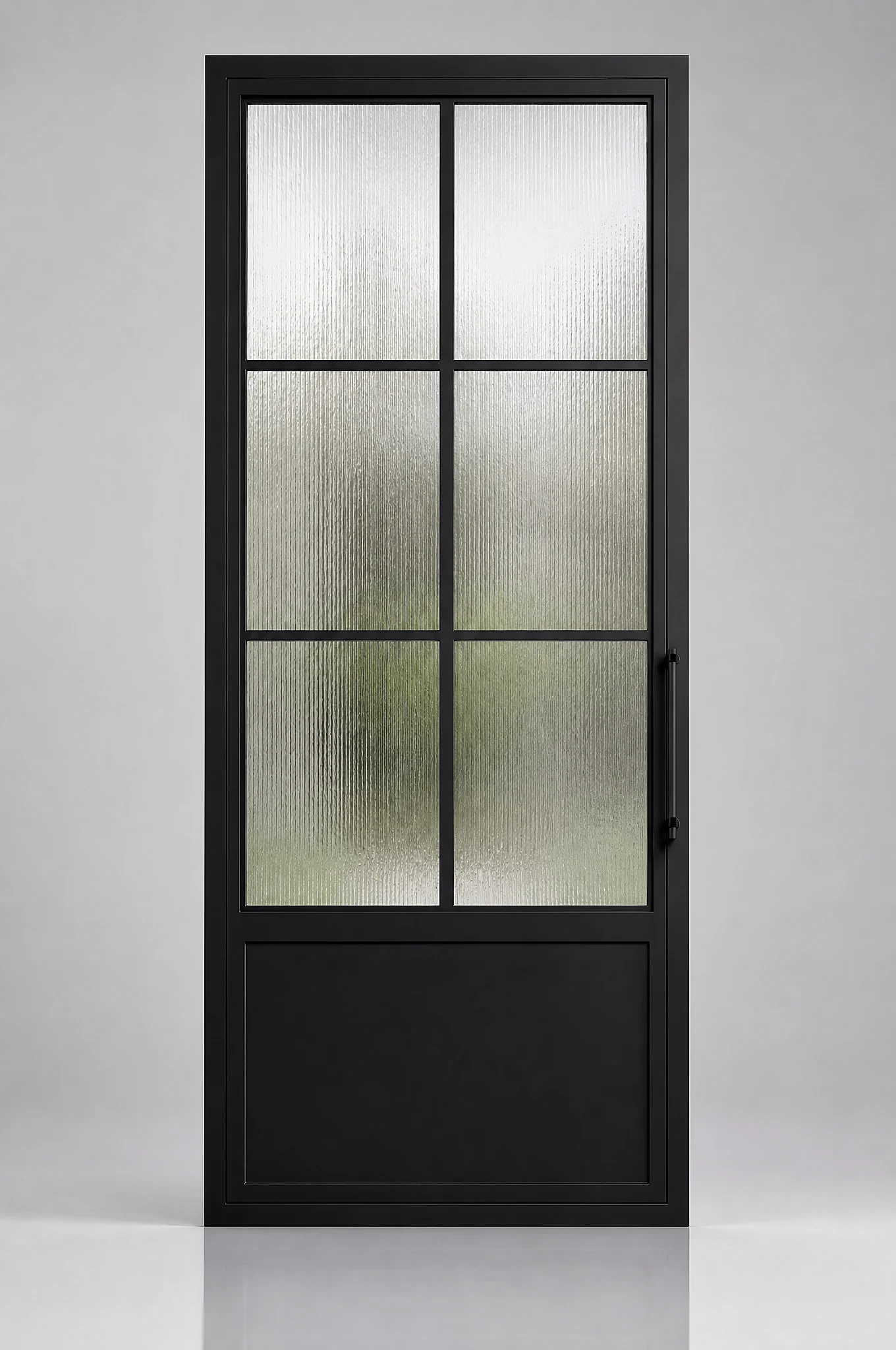 Iron entry door on a Southern Utah desert home